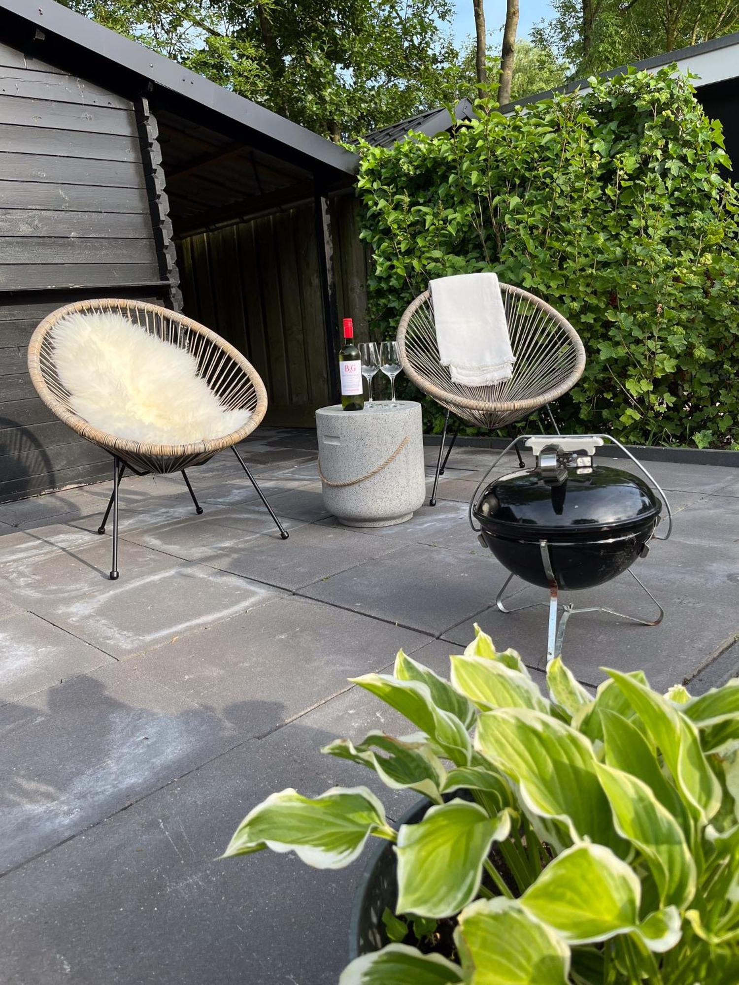 Luxe En Ruim Chalet Met Airco Bij Leekstermeer Matsloot Exterior photo