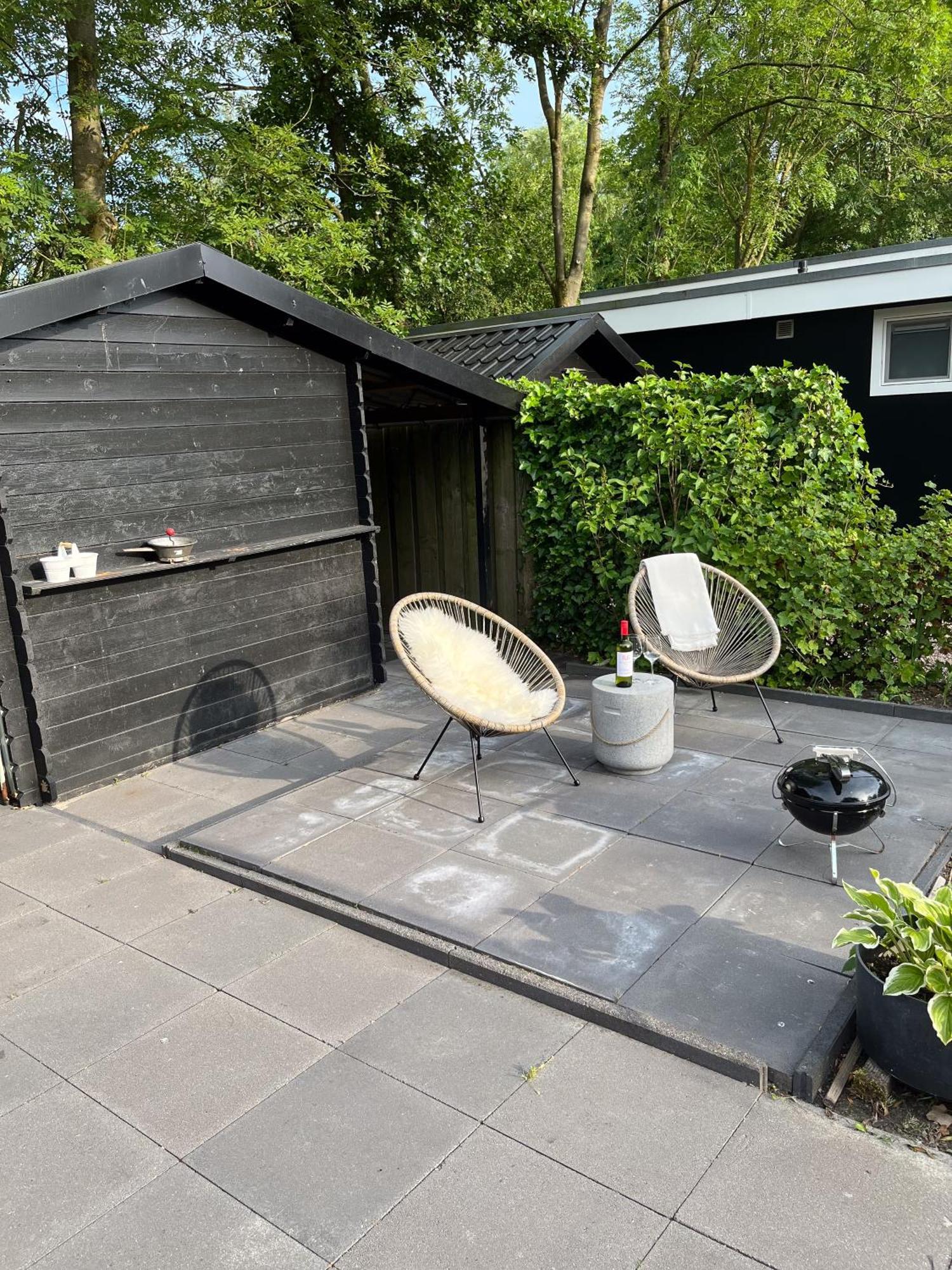 Luxe En Ruim Chalet Met Airco Bij Leekstermeer Matsloot Exterior photo
